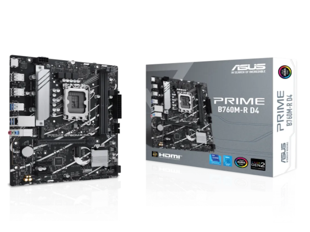 Asus Maticna ploca ASUS PRIME B760M-R D4/LGA1700 Slika 2